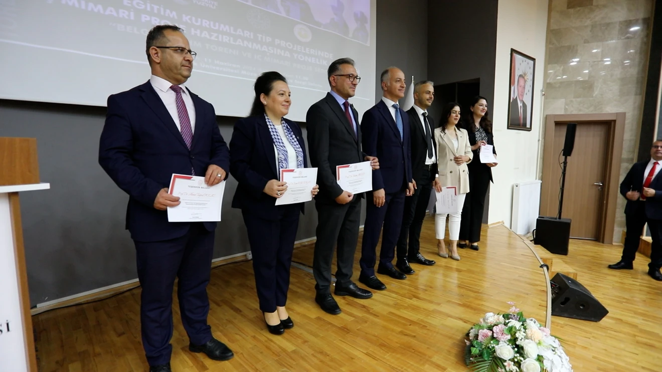 İş Birliği Belge Takdim Töreni ve İç Mimari Proje Sergisi düzenlendi